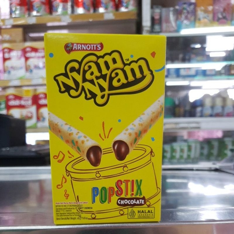 

Nyam Nyam popstix chocolate 48gr