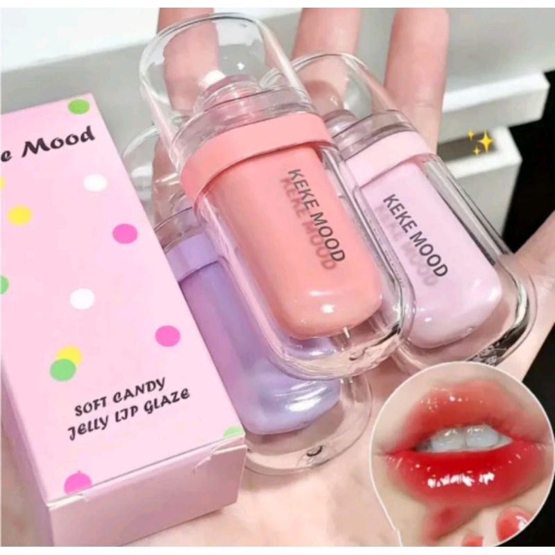 Kekemood Jelly Lip Glaze | Kekemood lip gloss jelly tint | Liptint jelly kekemood | Kekemood liptint