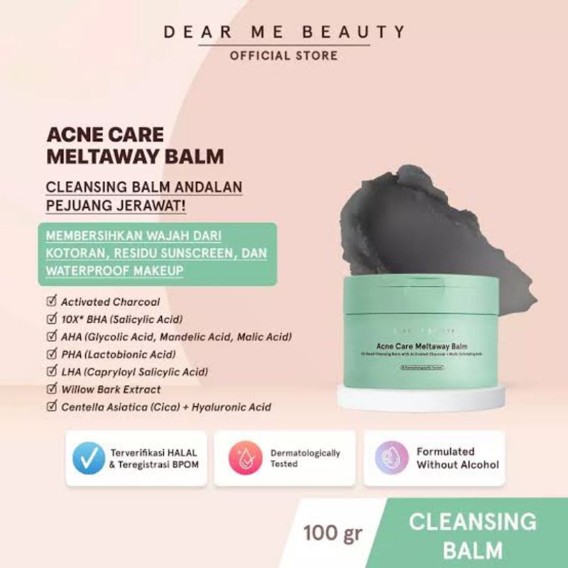 Dear Me Beauty Cleansing Balm