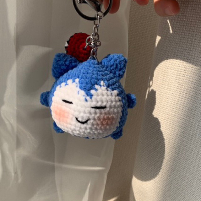 SNORLAX POKEMON KEYCHAIN GANTUNGAN LUCU