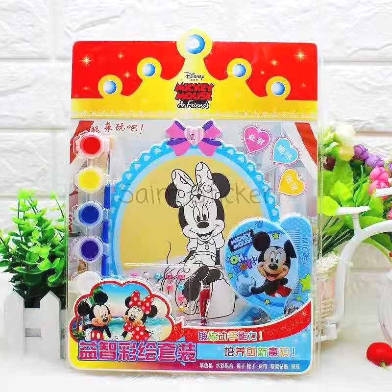 

Kanvas Lukis Drawing Canvas Cat Air Sisir Cermin Anak Karakter Kartun Minnie Mouse
