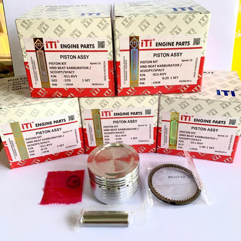 PISTON KIT HND BEAT KARBURATOR/SCOOPY/SPACY