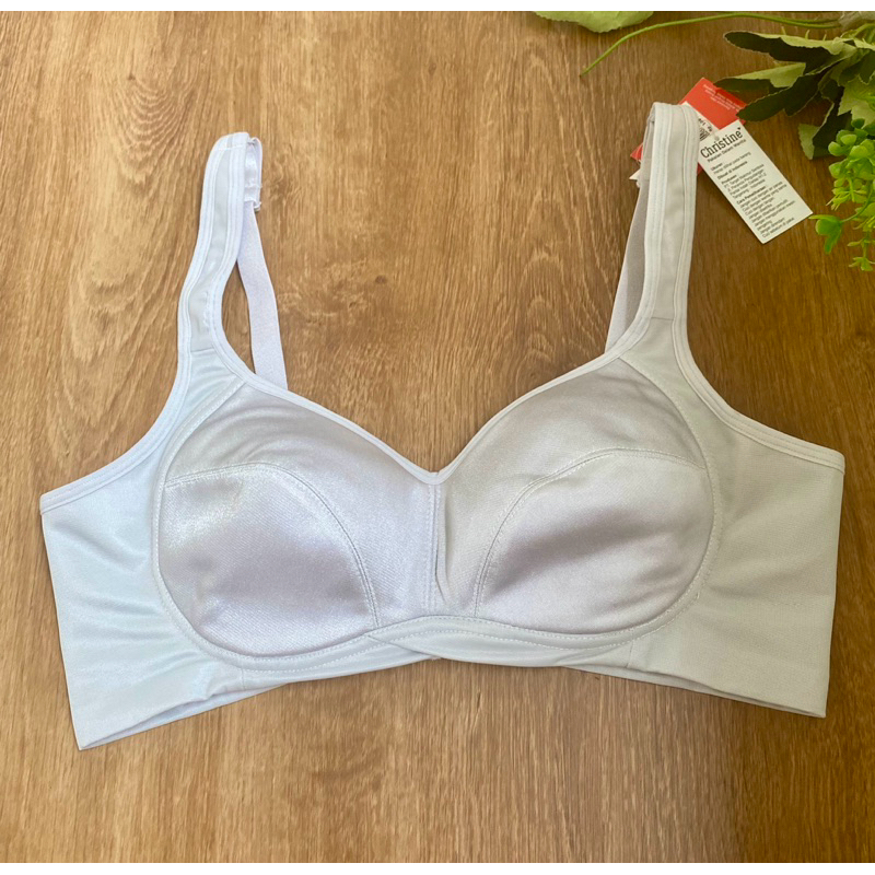 CHRISTINE BRA TANPA KAWAT TANPA BUSA BH 36B B80 36C C80