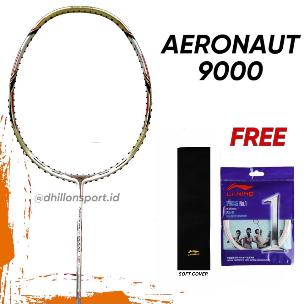 Raket Badminton Lining Aeronaut 9000 Original / Li-Ning 9000