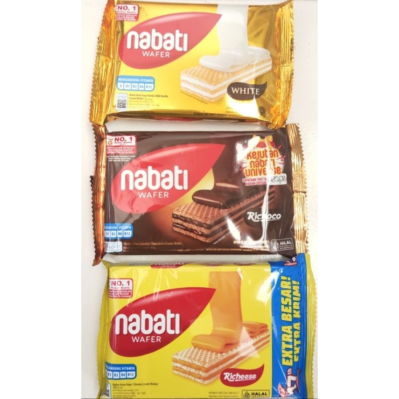 

NABATI WAFER ISI 10 PACK