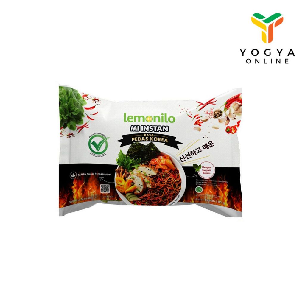 

Lemonilo Mie Instan Rasa Pedas Korea 85 G