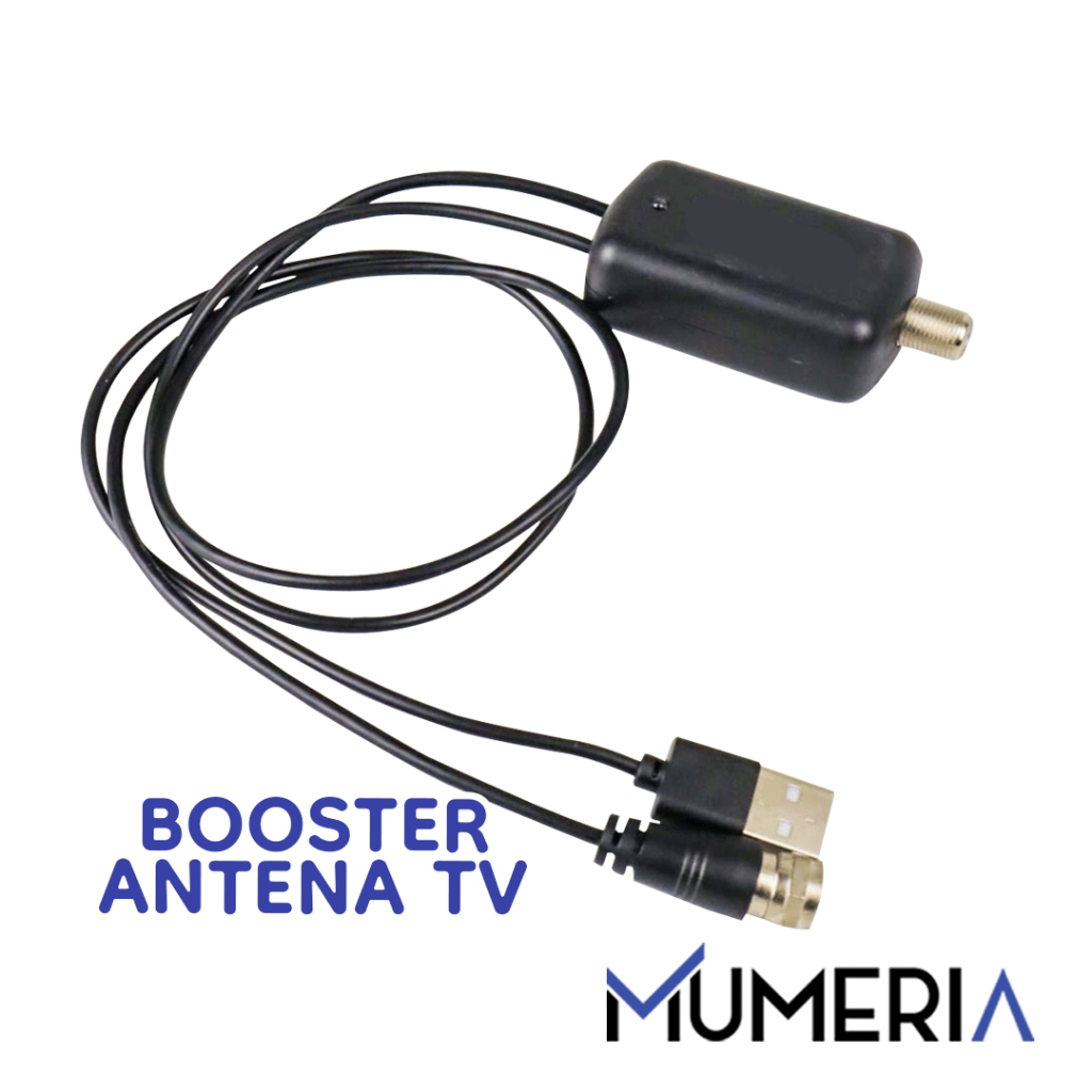 Penguat Sinyal Antena TV Digital Indoor Outdoor DVB-T2 Receiver Amplifier Signal Booster 4K HD Telev