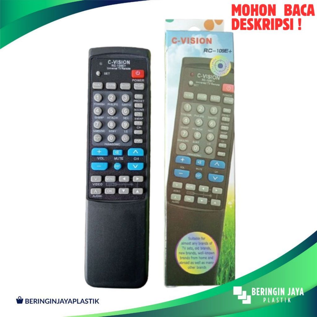Remote Remot TV Multi C Vision 109E+