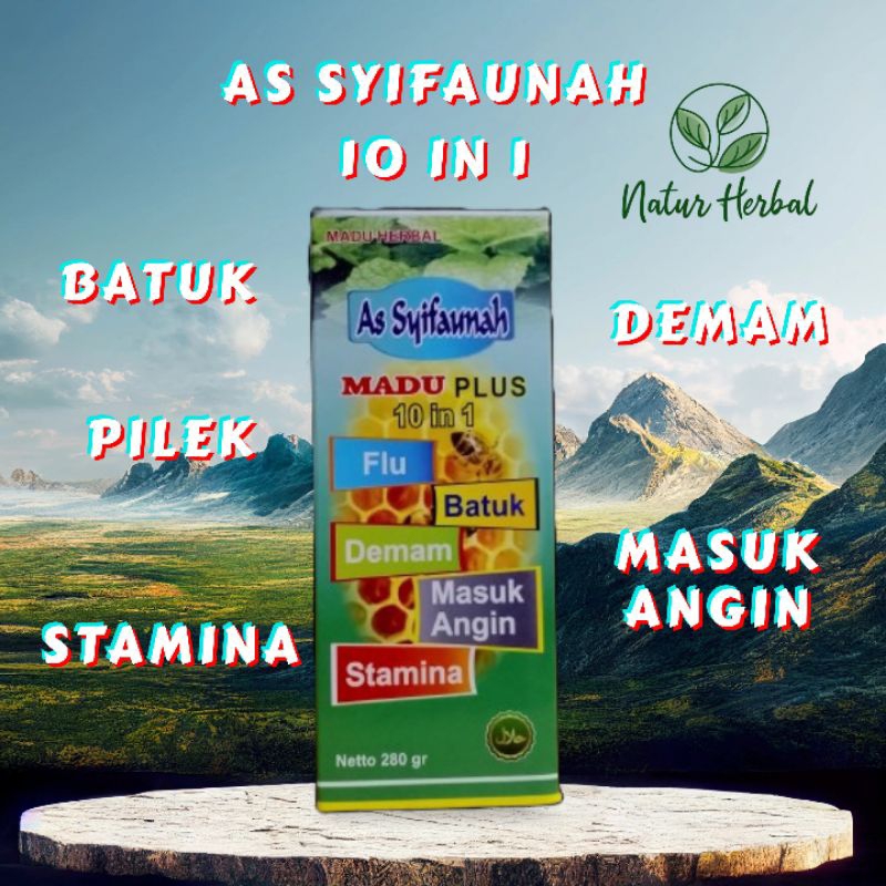 

Madu As Syifaunah 280 gr | Demam Flu Batuk Masuk Angin Dan Menjaga Stamina