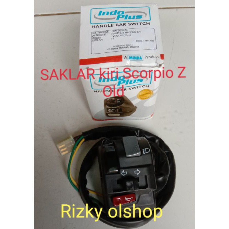 saklar kiri Scorpio z original Minda Yamaha