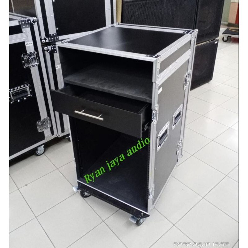 Hardcase audio mixer 16U plus laci kualitas bagus