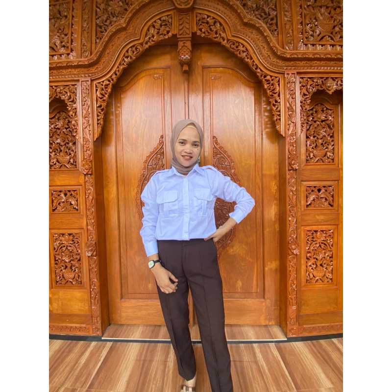 PDH WANITA/ PDH PRIA/ PDH TUNIK/ TWIST PREMIUM/ PUTIH BERSIH