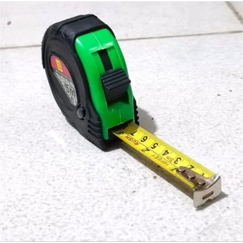 METERAN GULUNG 5 METER / METERAN KARET / METERAN TUKANG