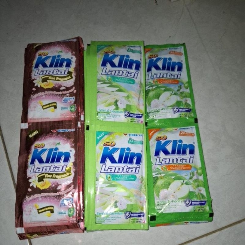 Soklin lantai per renceng