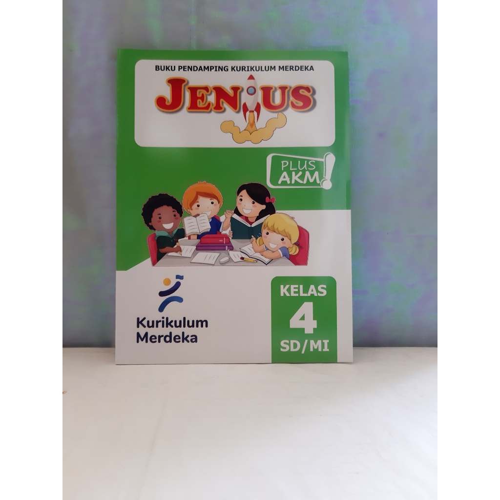 Jenius Latihan Soal SD/MI Kelas 4 Semester 1-Kurikulum Merdeka-AIM