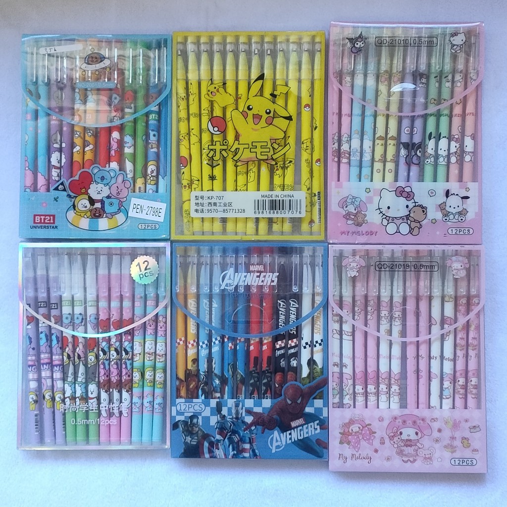 

Pulpen Pen Karakter Sanrio Pikachu BT21