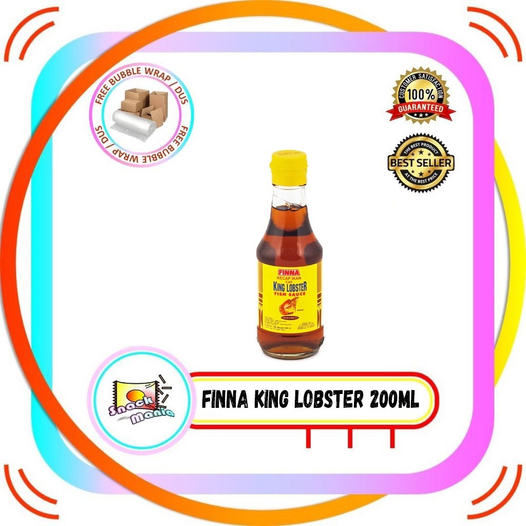 

FINNA Kecap Ikan King Lobster 200 ml Fish Sauce