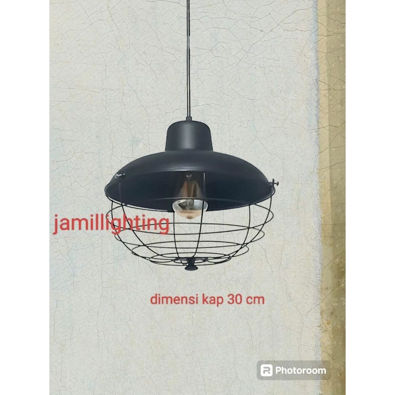 lampu gantung industrial cafe/ lampu hias gantung plafon