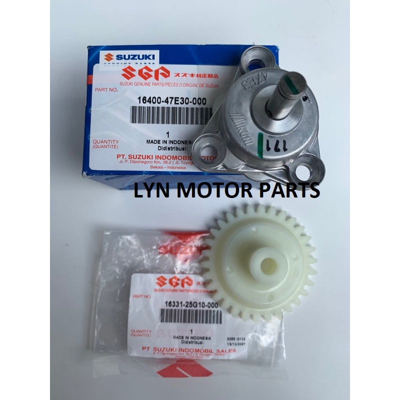 Pompa oli set gear Satria FU Original Suzuki