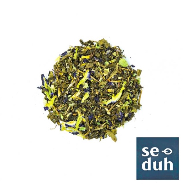 

SPESIAL AWAL TAHUN BLEU JASMINE Tea Blend Blue Pea Jasmine Green Tea 15 gram 6 gram