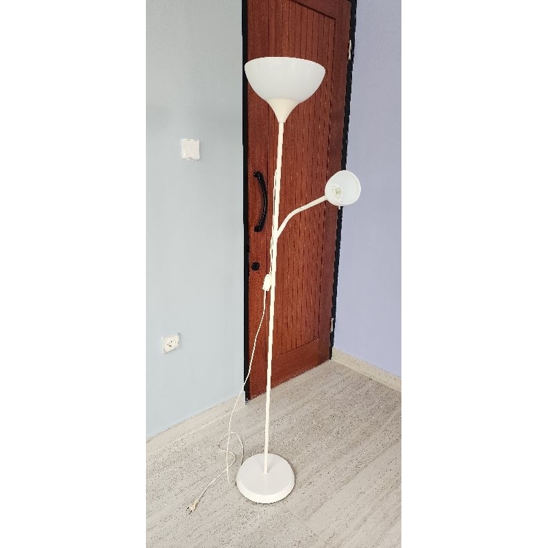 Lampu Lantai (Standing Lamp) merek IKEA Lampu lantai TÅGARP warna Putih