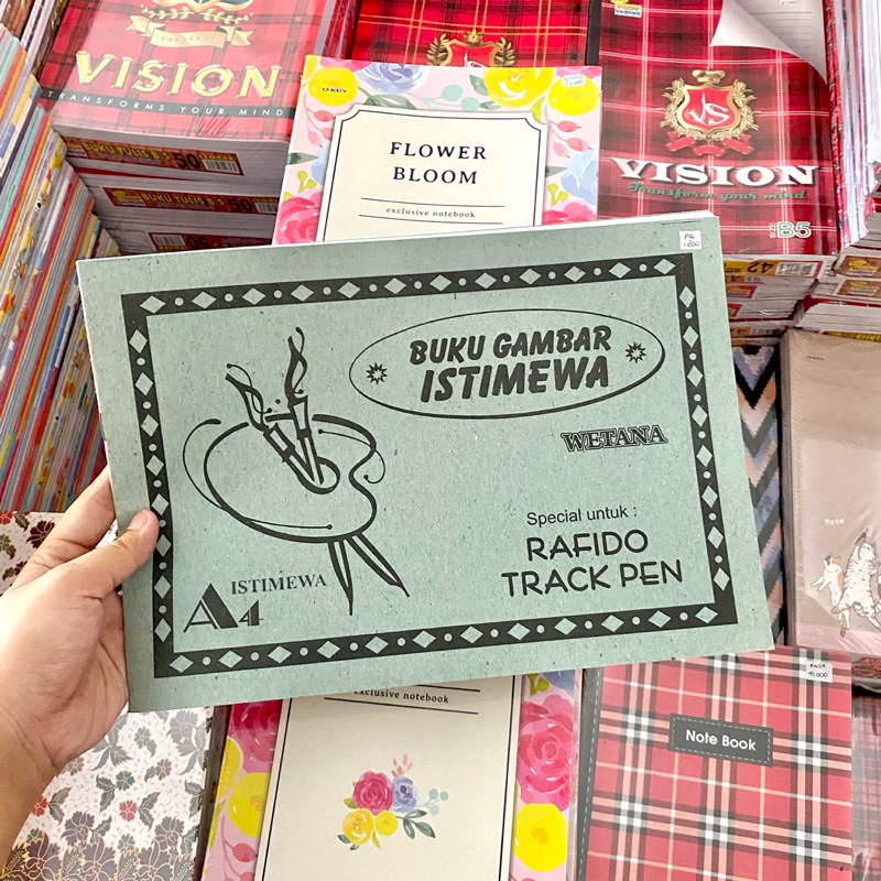 

(ECER) BUKU GAMBAR A4 WETANA