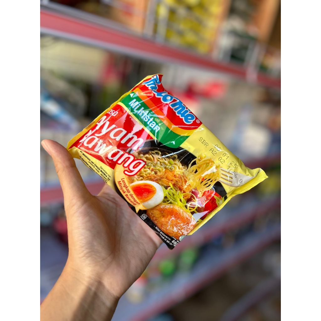 

Indomie kuah ayam bawang 1 dus isi 40 pcs