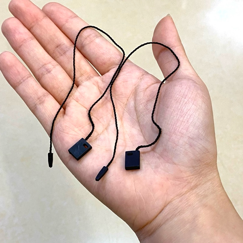 

gk [1 PCS] Tali Hangtag / Tali Hangtag Label Baju / Tali Hangtag Hitam Dan Putih