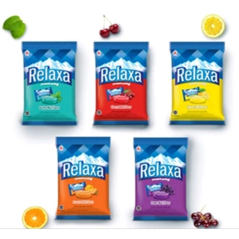 

PERMEN RELAXA MINT ALL VARIANT 125G ( ISI 50 ) PROMO !!!