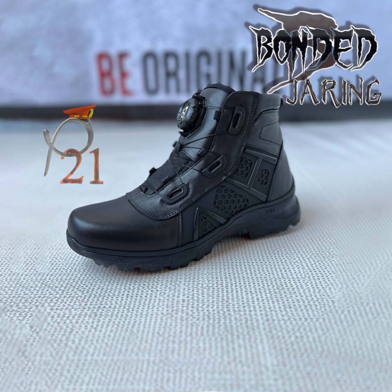 P21 Bonded Jaring ||Sepatu PDL Lantas ||Sepatu Dinas Lapangan