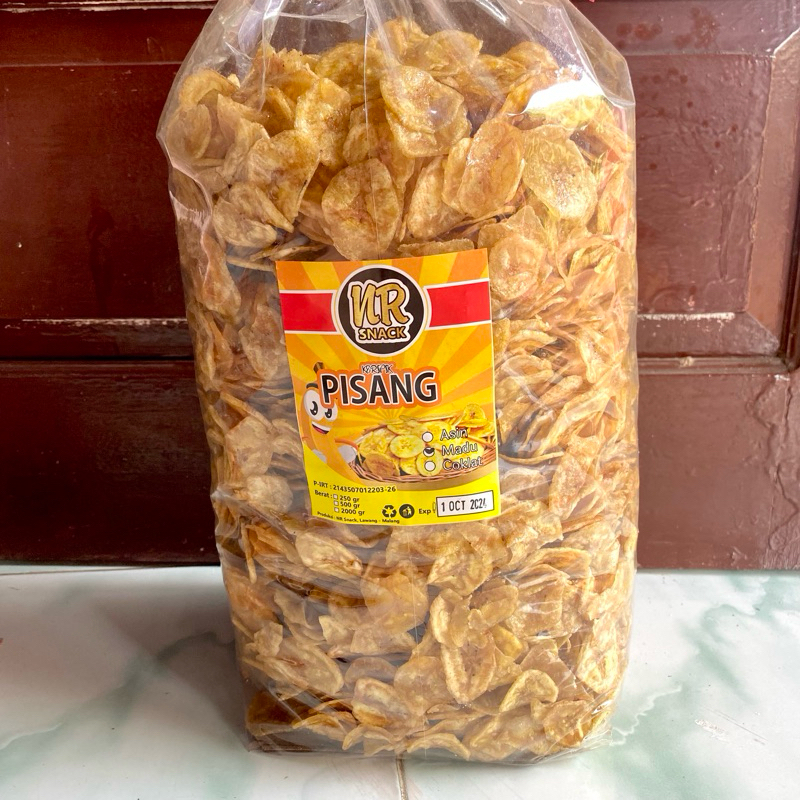 

KERIPIK PISANG MADU KEMASAN PLASTIK 250GRAM