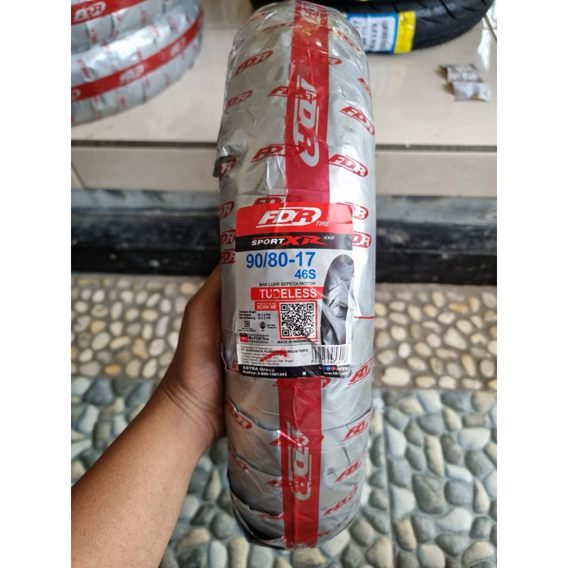 BAN FDR SPORT XR 90/80-17, 100/80-17 TUBELESS