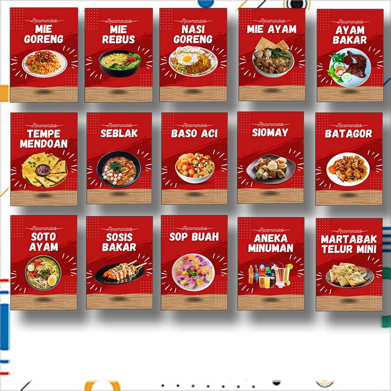 Hiasan dinding Poster Cafe hiasan rumah makan Cafe Gaul Menu Cafe Pajangan Cafe