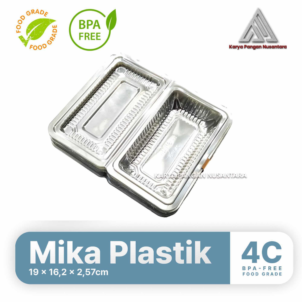 MIKA PLASTIK MIKA KUE MIKA MAKANAN MIKA 4C MIKA KEMASAN MAKANAN FOOD GRADE PACK