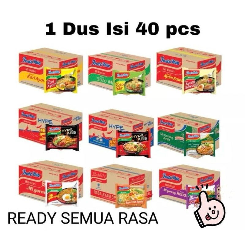 

Indomie All Varian 1 Dus