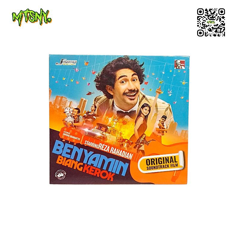 CD Musik OST Soundtrack Benyamin Biang Kerok Lawas Vintage Jadul