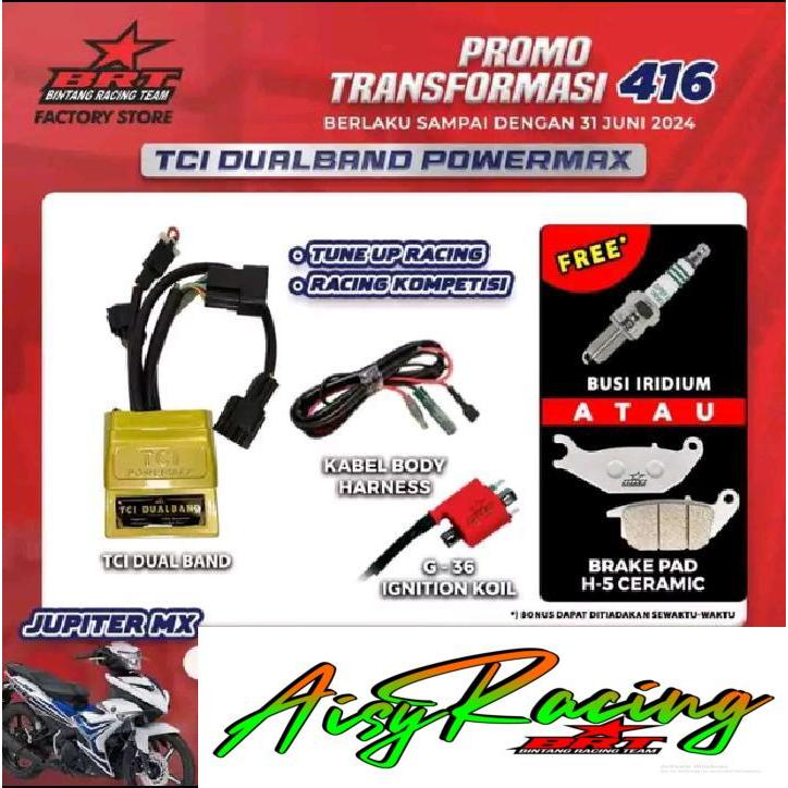 TCI IMAX 3 POWERMAX DUALBAND BRT JUPITER MX OLD & NEW JUPITER MX 135 TCI CDI
