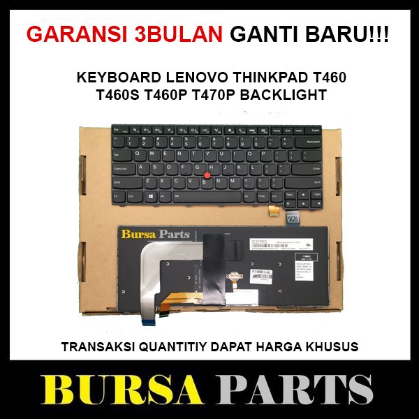 Keyboard Lenovo Thinkpad Backlight T460 T460S T460P T470P