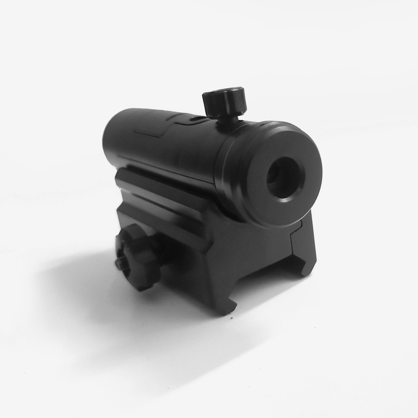 Stock Baru  KODE 2 Laser pointer gun DOT MERAH mount set 2mm airsoft WGG DCOBRA bisa ZEROING