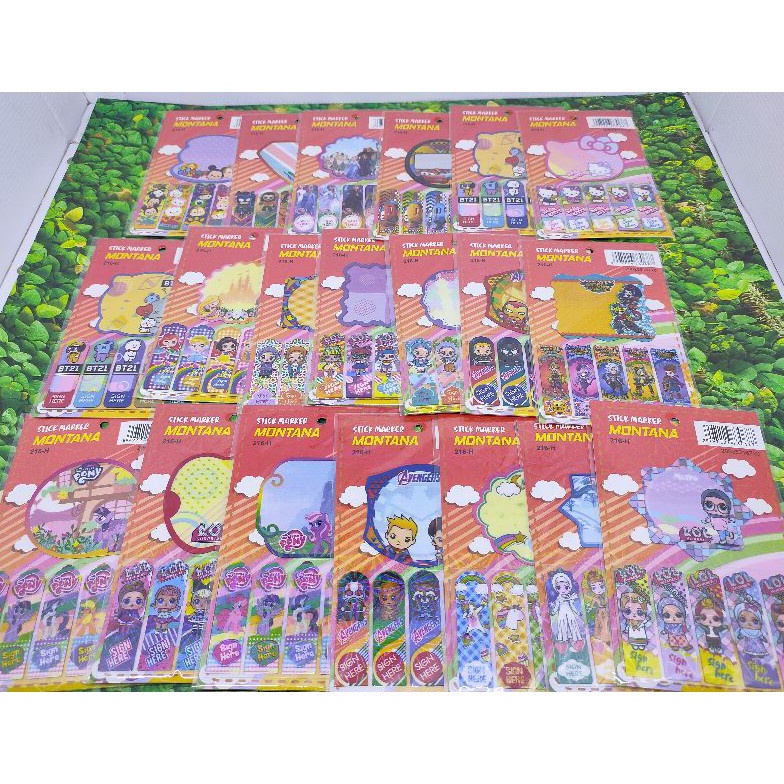 

PROMO BESAR Montana Stick Marker bahan Plastik