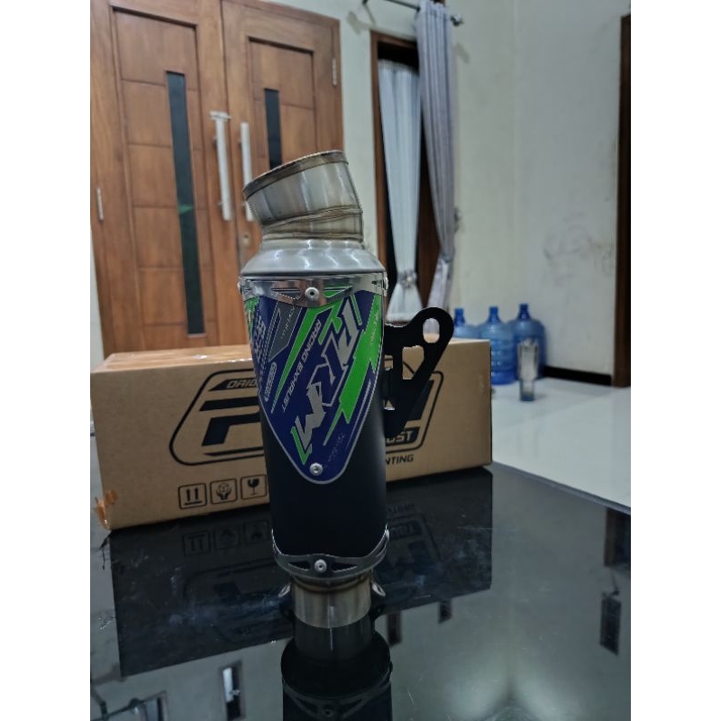 kenalpot racing. kenalpot kompetisi. kenalpot p18 cm.kenalpot original PRM RACING EXHAUST