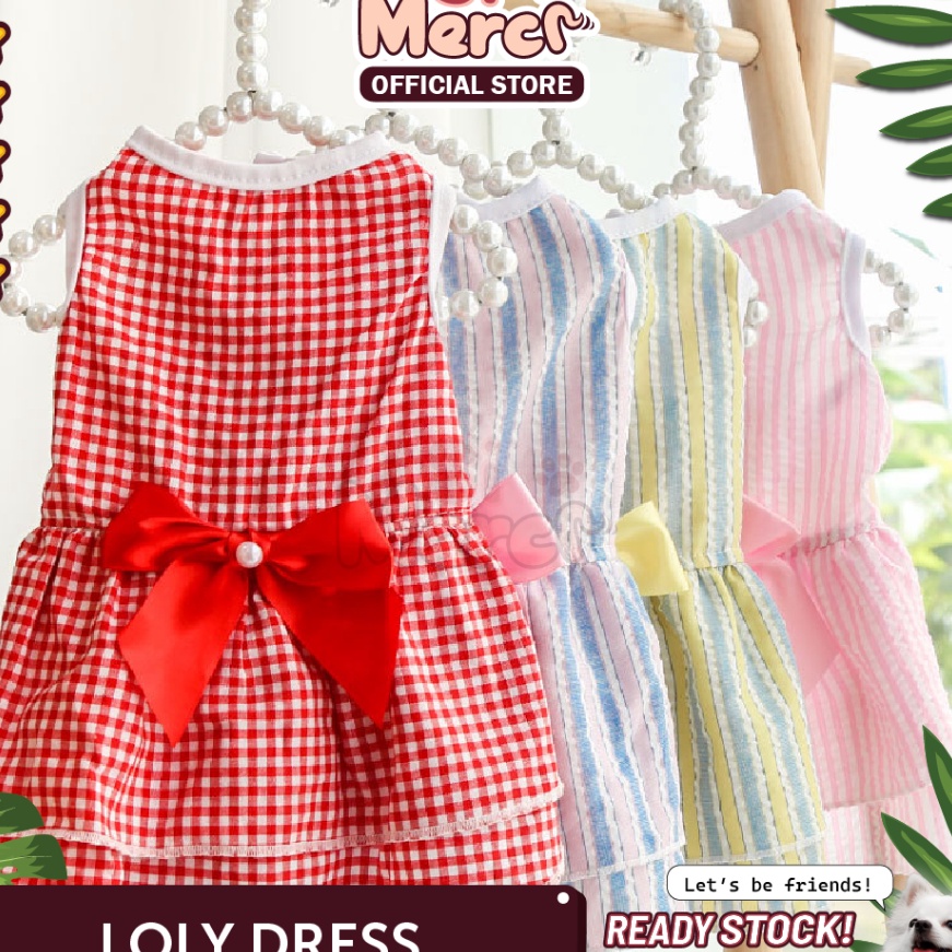 Extra Baju Anjing Kucing Korea  Dress Anjing  Dress Anjing Korea  Baju Anjing  Harness Baju Anjing K