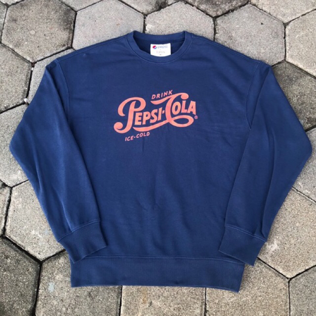 Crewneck pepsi x topten size L