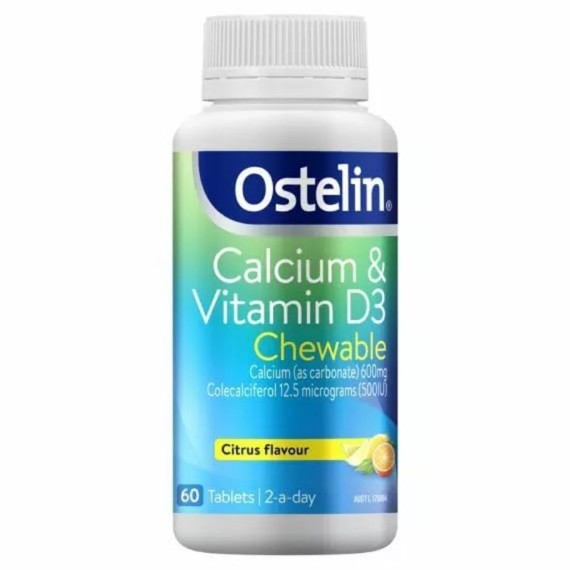Ostelin Calcium & Vitamin D3 Chewable