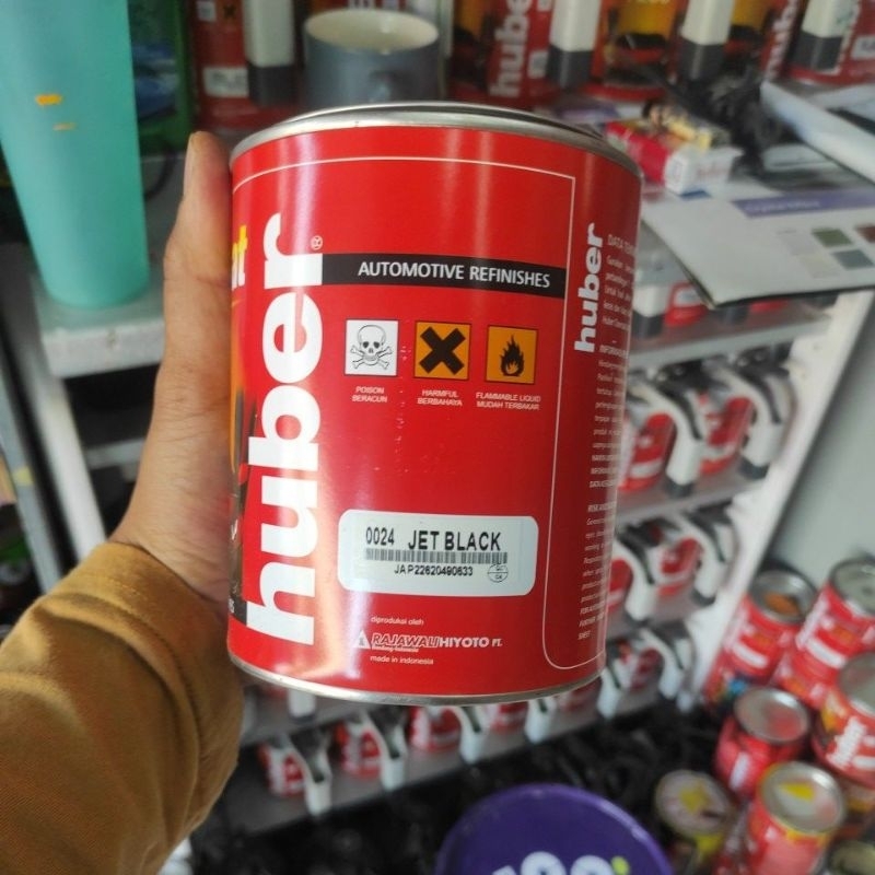 CAT PU JET BLACK / CAT PU HUBER JET BLACK