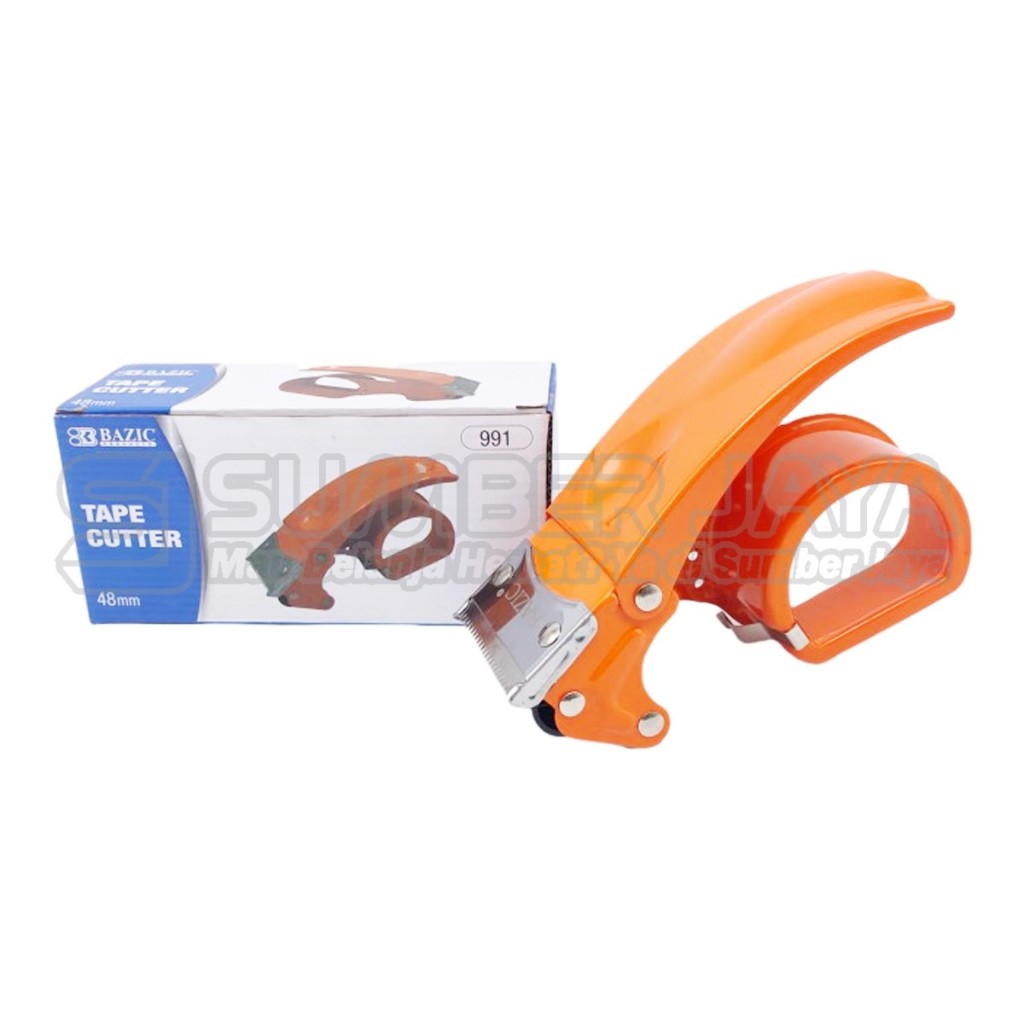 Tape Cutter/Lakban Cutter Duduk Pemotong Selotip/Tape Dispenser Bazic 991