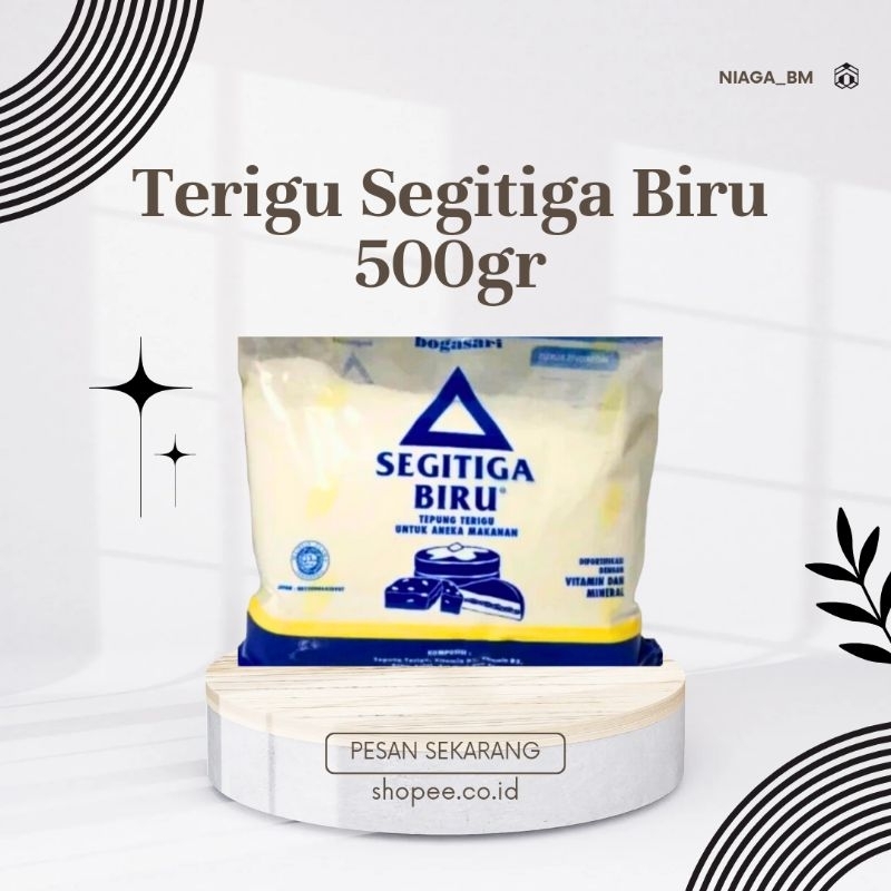 

Terigu Segitiga Biru 500gr