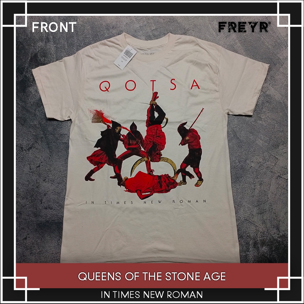 Kaos Band Queens Of The Stone Age - In Times New Roman Original