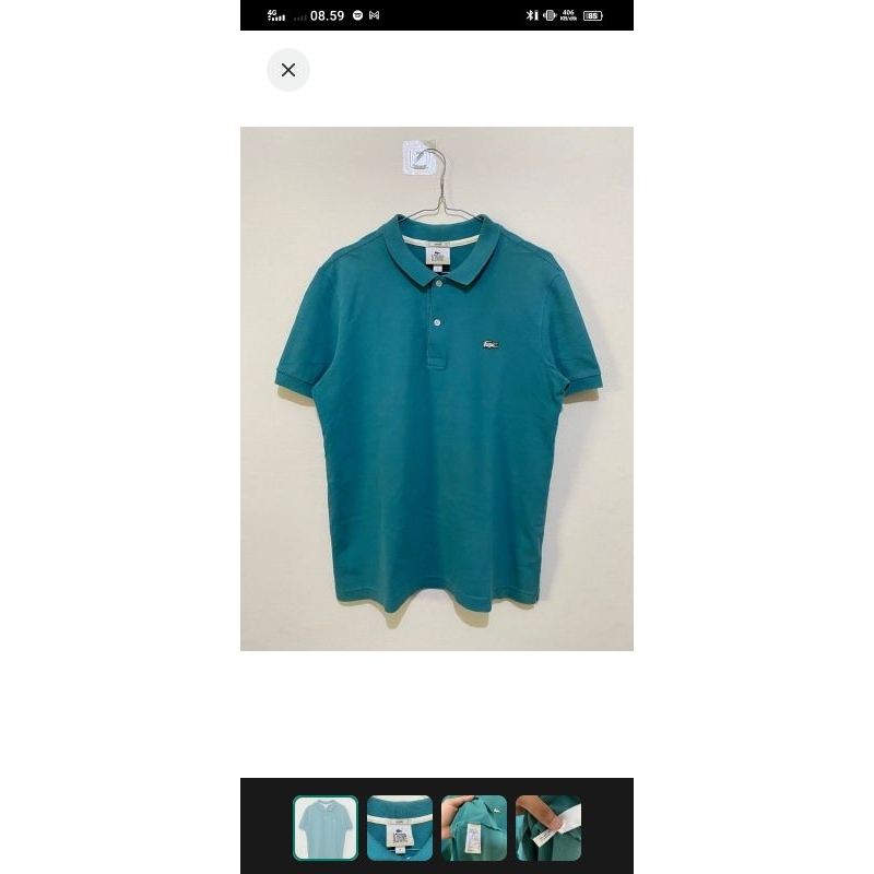 lacoste live polo shirt