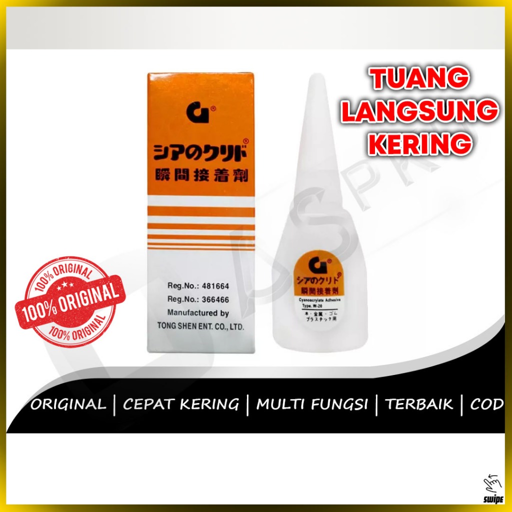 

Lem Korea Pelengket Lengket Multifungsi Power Glue Ori Perekat Lem